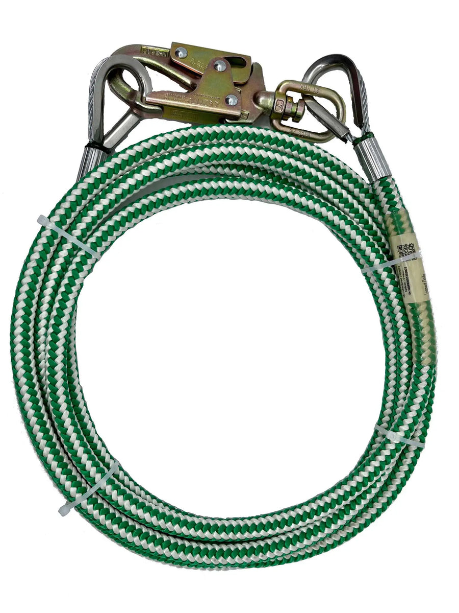 West Coast Climber Wire Core Flip Line 5/8 X 18 – NuGreen
