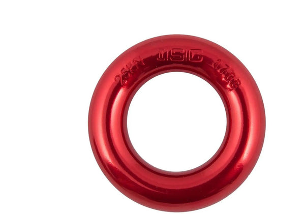 ISC Small Aluminium Ring Red